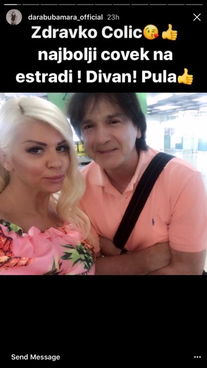 KO BI MU ODOLEO: Pogledajte s kim se slikala Dara Bubamara! 1 daracola