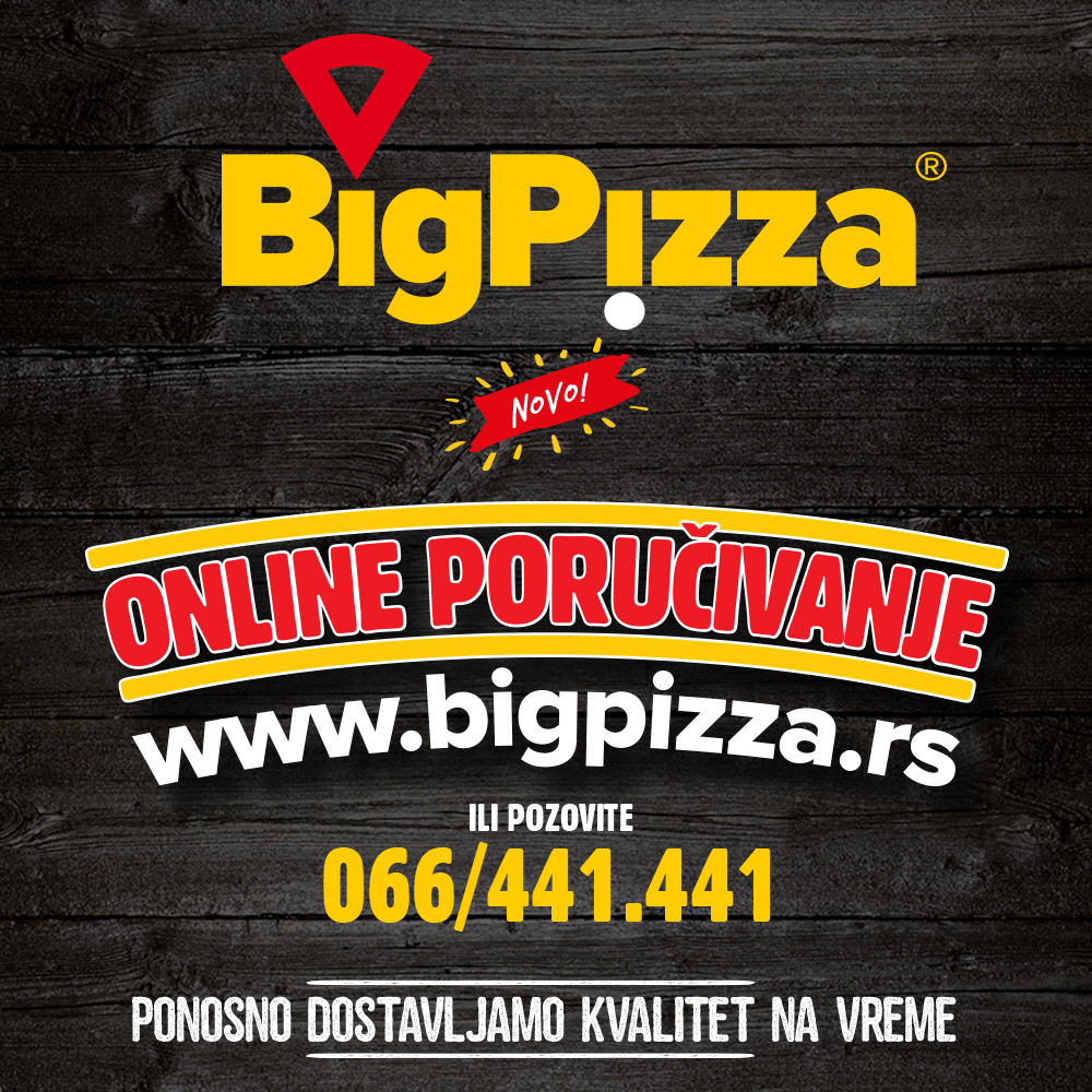 POTPUNI ZAOKRET: Prekretnica za BigPizza® 1 big pizza 2