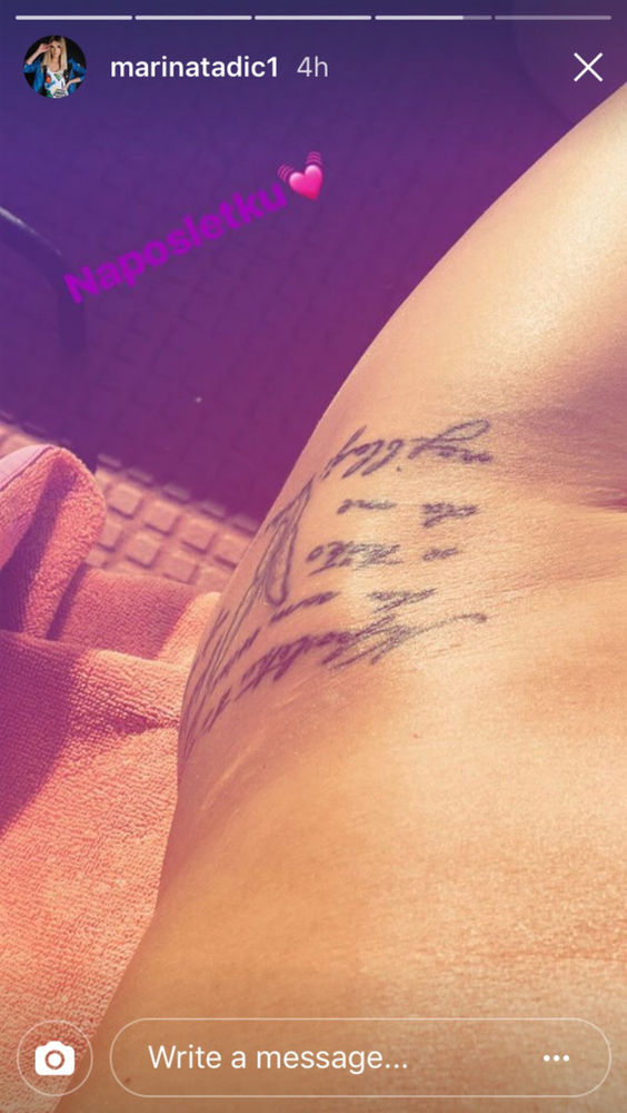 KAO OD MAJKE ROĐENA: Marina Tadić se skinula gola i oduvala! 1 marinatadic