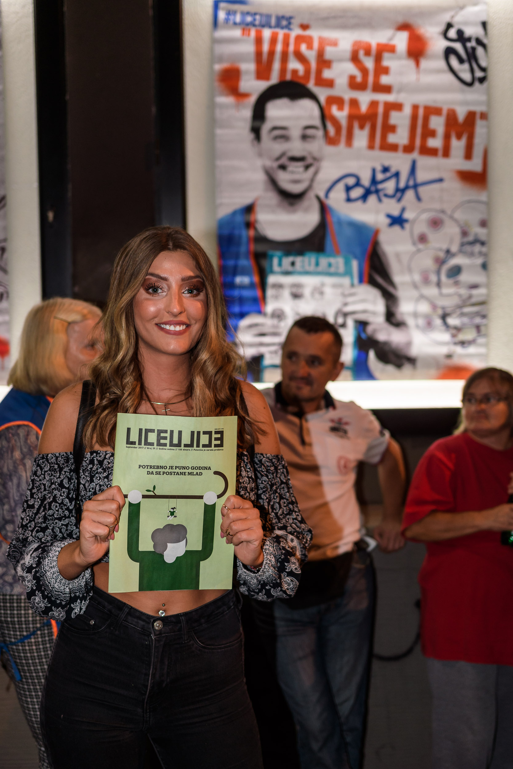 Javne ličnosti podržale Liceulice: Veče umetnosti i emocija u Uličnoj galeriji 6 Anđela Jovanović