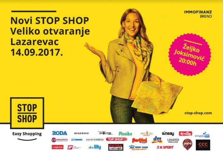Željko Joksimović i Tropiko bend otvaraju STOP SHOP u Lazarevcu 1 NASLOVNA