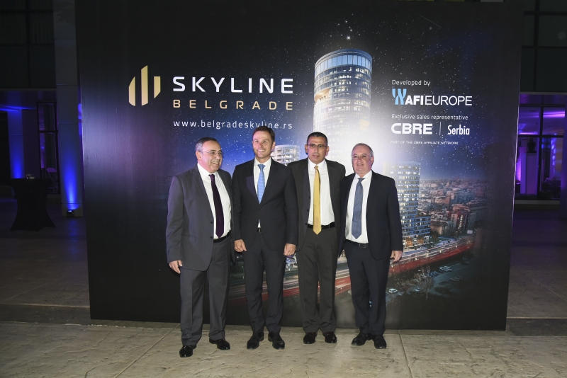 POČELA GRADNJA "SKYLINE BELGRADE": Kompleks sa tri kule težak 200 miliona evra do 2022. godine 3 Skyline 1