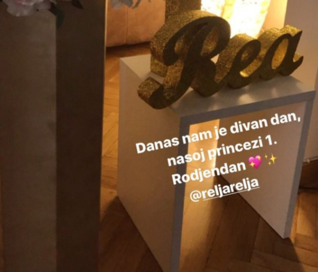 DIVAN DAN: Nikolija Jovanović i Relja Popović proslavljaju prvi rođendan ćerke Ree 1 aaaa