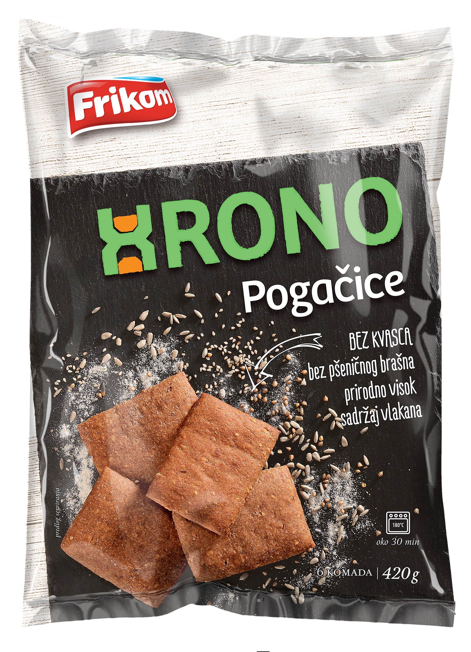 HRONO POGAČICE - Napunite se energijom od ranog jutra 1 HRONO Pogacice 420g 2017 OK Q