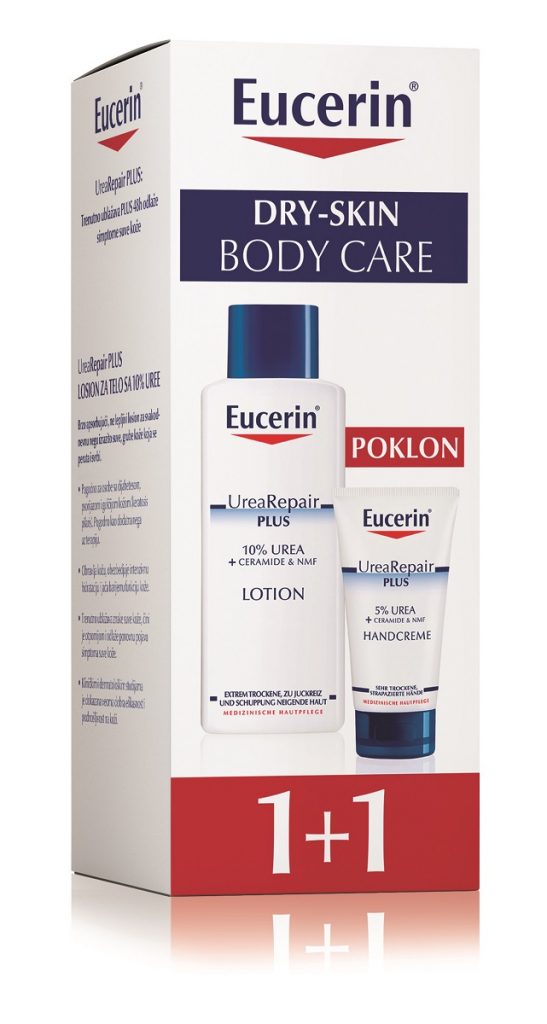 EUCERIN - PRUŽITE KOŽI TELA NEOPHODNU NEGU I HIDRATACIJU! 3 Urea Repair Plus losion i krema za ruke