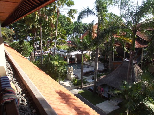 Bali pogled s terase