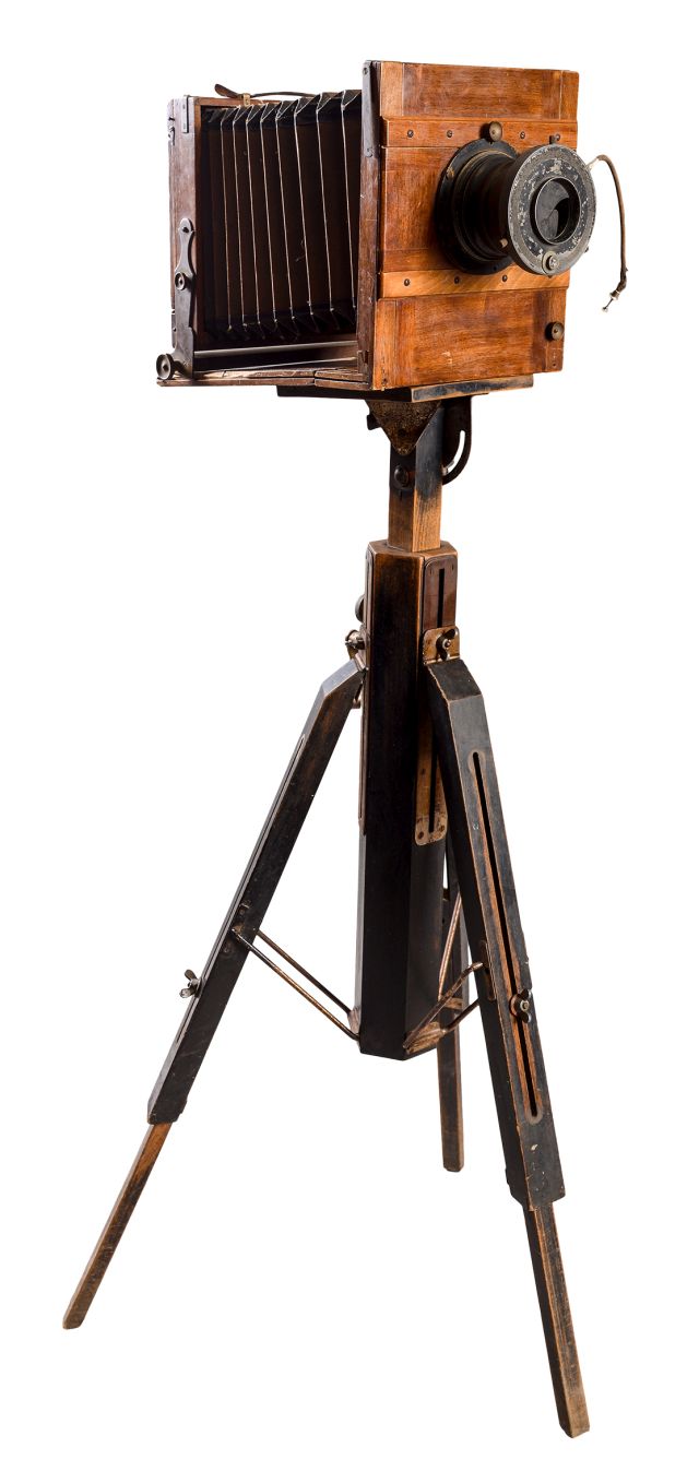 M.F.A.M. kolekcija studio kamera COMPUR Friedrich Deckel AG Minhen 1911.