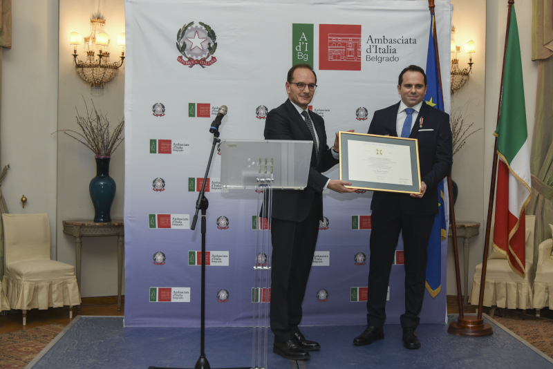 Dodela ordena Italijanske zvezde Marjanu Vujoviću 14