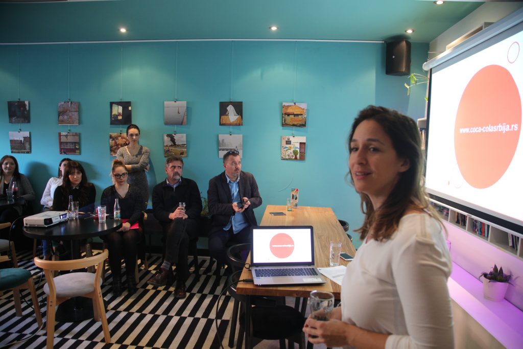 Coca-cola sistem predstavio jedinstveni digitalni magazin Coca-Cola Srbija 2 Coca Cola Journey Srbija predstavnica Coca Cola sistema Milica Stefanović