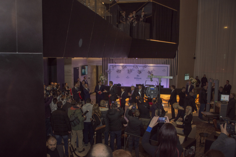 DRAGULJ SRPSKE PRESTONICE: U Beogradu svečano otvoren hotel "Hilton" 3 Hilton 6