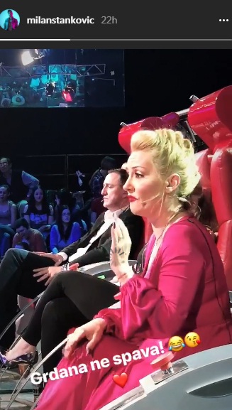 KRIVA JE ATMOSFERA: Milan Stanković se našalio na račun Goce Tržan! 1 goca