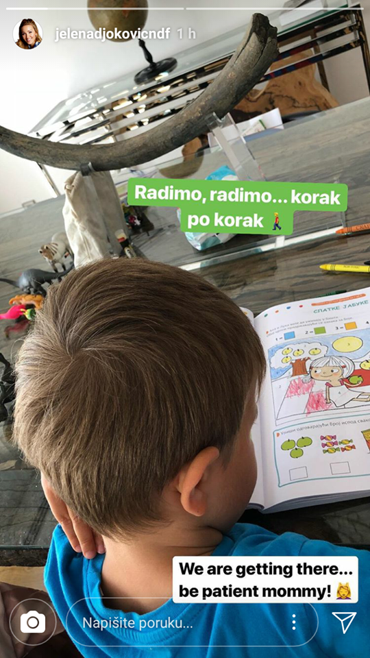 MI SE NE BOJIMO, UČIMO DA BROJIMO: Jelena Đoković objavila preslatku sliku sa sinom Stefanom! 1 30652892 10215656618950224 3359798241003569152 n