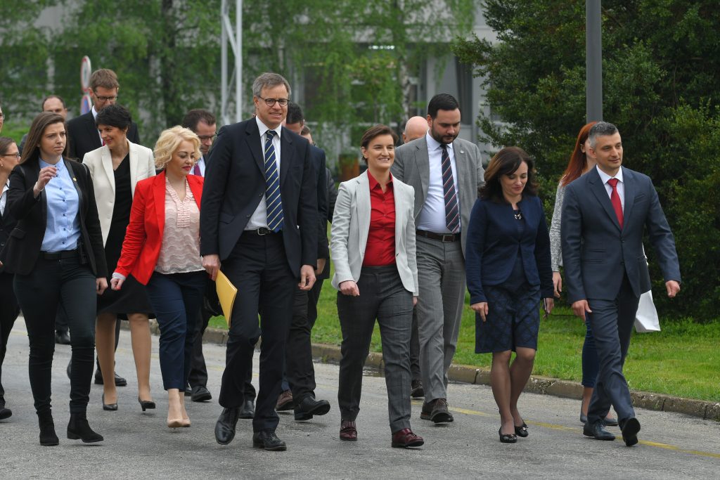 Predsednica Vlade RS u obilasku nove Somat fabrike u Krusevcu