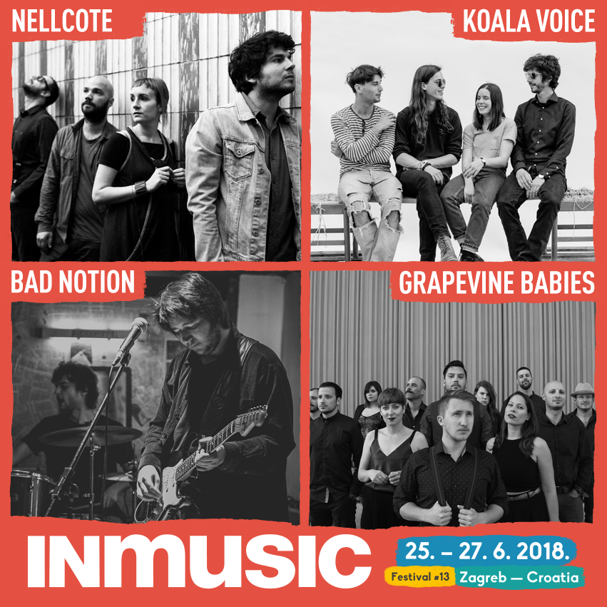 Još regionalnih pojačanja zaključuje INmusic 2018! 2 INM 2018 INSTAGRAM Post LOCALS 4 BANDS preview