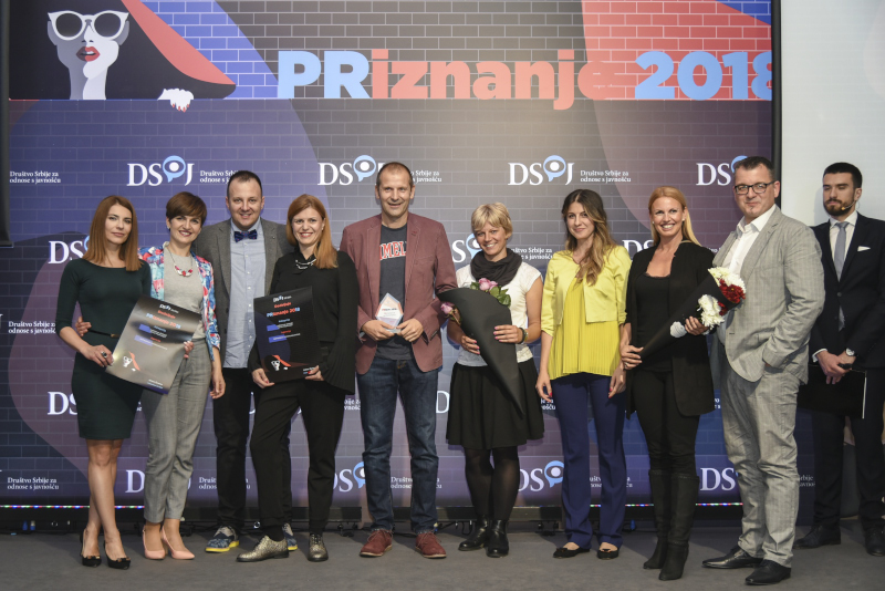 Društvo Srbije za odnose s javnošću dodelilo godišnje nagrade: Represent Communications najbolja PR agencija u Srbiji 1 Priznanje 2018 smanjene 117