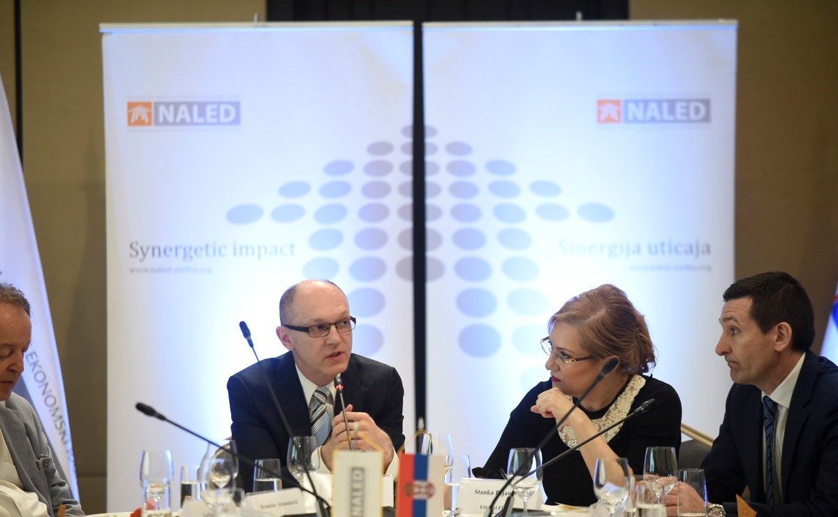Radni susret članova NALED a s ministrom zaštite životne sredine Goranom...