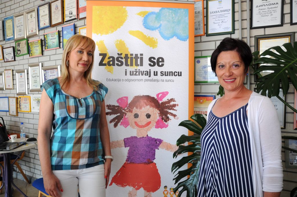Uciteljice Gordana Tomić i Danijela MIljkovic