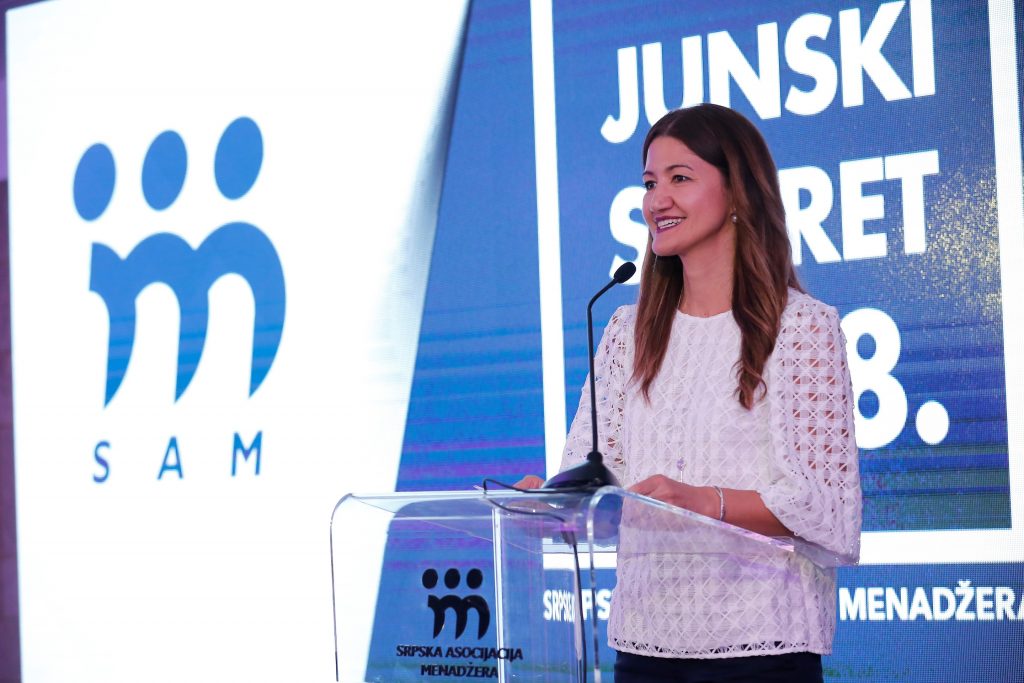 Održan tradicionalni XII Junski susret menadžera 1 Jelena Bulatovic izvrsna direktorka SAM