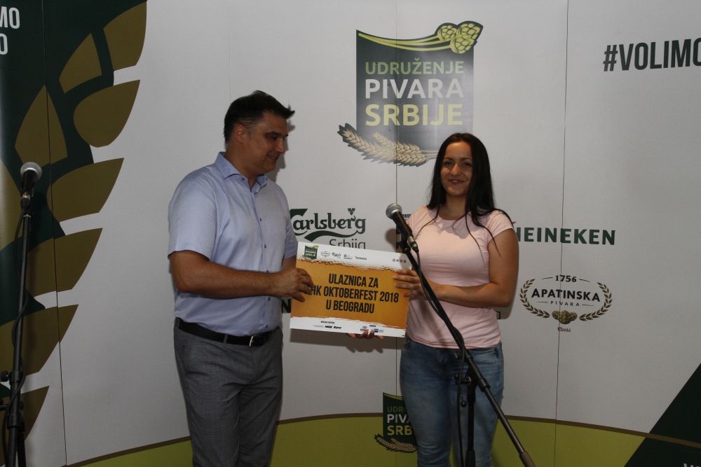 Proglašeni pobednici konkursa "Vodimo te na Oktoberfest" - Minhen, Novi Sad, Beograd 2 IsidoraMiljkovic dobitnica nagrade