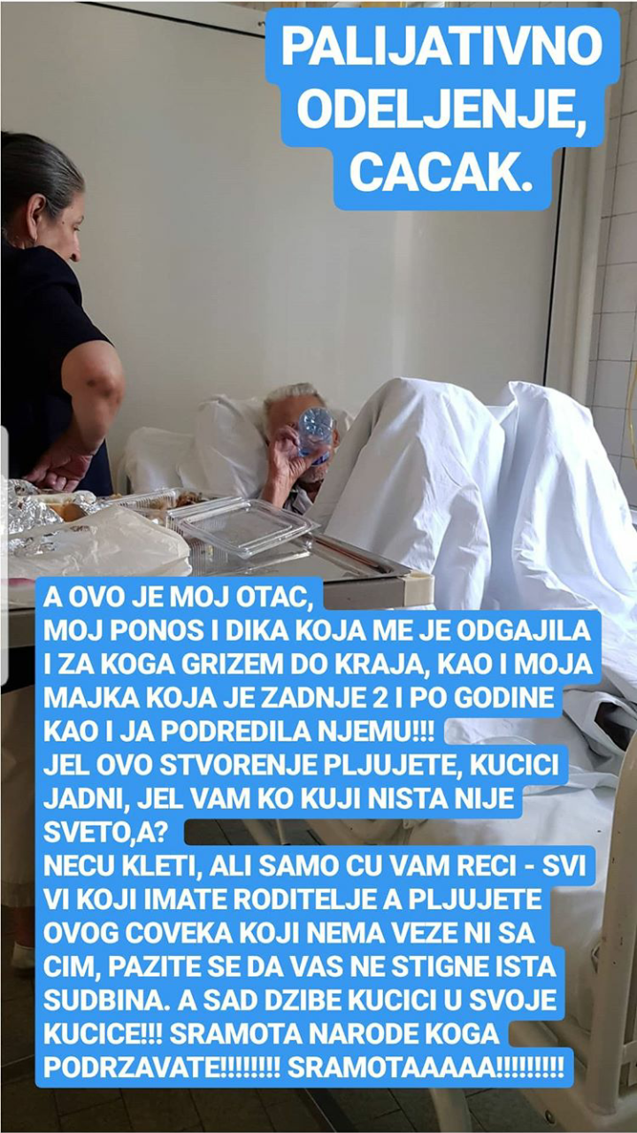 SUKOB SA KIJOM DOSTIGAO NESLUĆENE RAZMERE: Jelena Krunić objavila očevu fotografiju iz bolnice! 4 Jelena Krunic 3