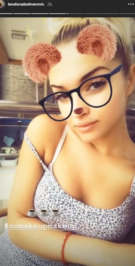SELFI BEZ TRUNKE ŠMINKE: Teodora Džehverović pokazala prirodno izdanje! 1 1583969 screenshot 52 ff