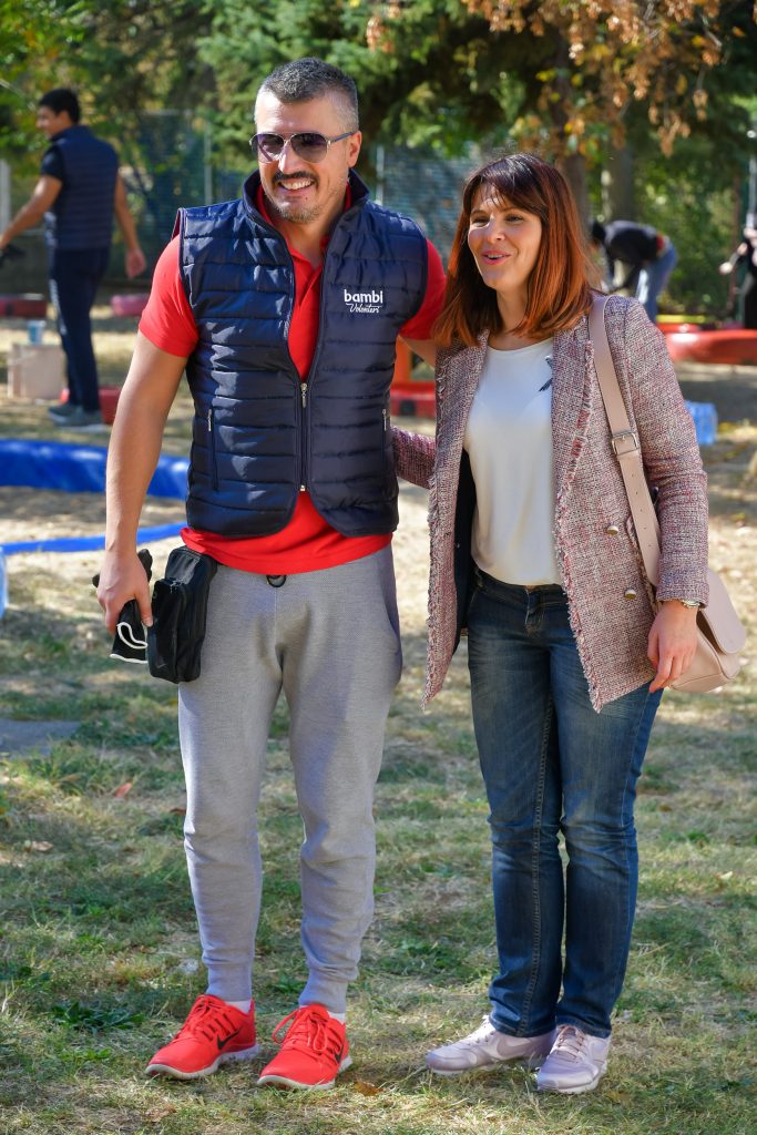 Nemanja Brkovic PR menadzer Bambi i Marija Bajic direktorka Predskolske ustanove Pozarevac
