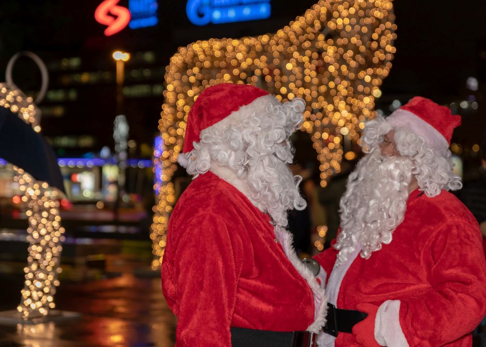 Održana žurka Deda Mrazova na platou UŠĆE Shopping Centra 2 DAK 4671