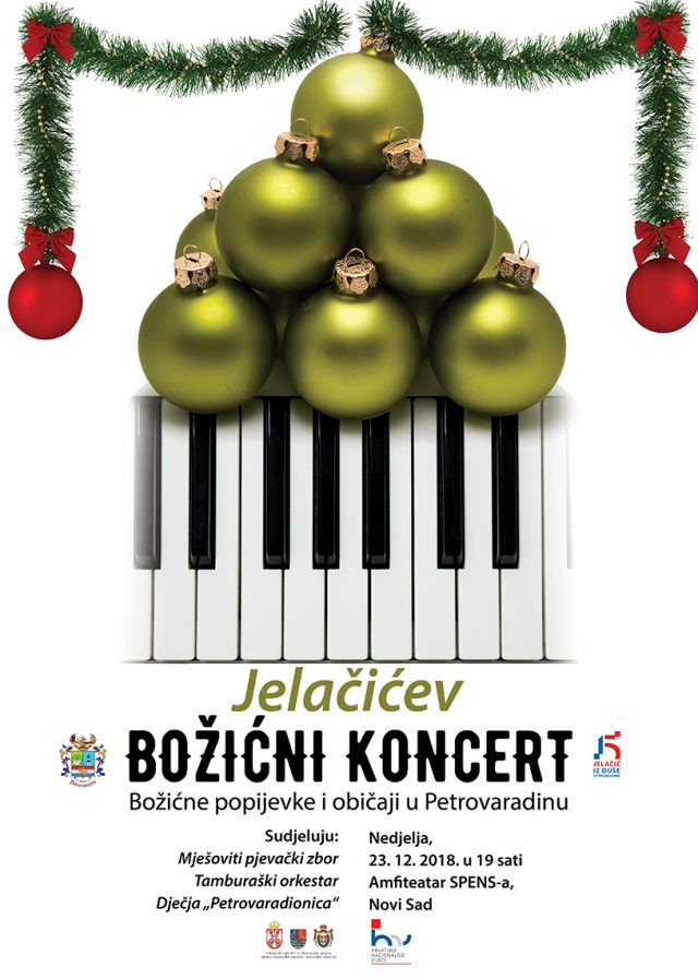 Božićni koncert Hrvatsko kulturno-prosvjetnog društva "Jelačić" i ove godine u Novom Sadu 1 plakat 1