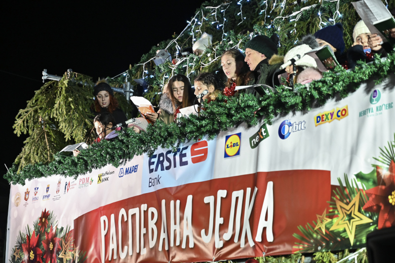 Hor OŠ "Milan Rakić" danas na "Božićnom seocetu kod Hrama" 4 nedelja 13 januar 22