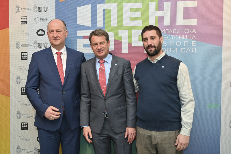 OTVORENA VRATA ZA ČITAVU EVROPU: OPENS 2019. predstavljen u Beogradu 4 KKP Novi Sad omladinska prestonica Evrope 23