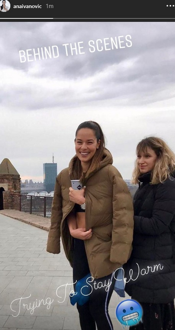 RAZGOLITILA SE: Ana Ivanović u neočekivanom izdanju na Kalemegdanu (FOTO) 1 ana ivanovic