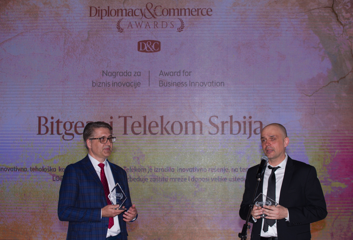 DODELJENE TREĆE DIPLOMACY&COMMERCE NAGRADE: Magazin proslavio treći rođendan 18 Bitgear i Telekom Srbija
