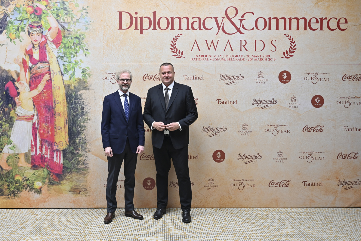 DODELJENE TREĆE DIPLOMACY&COMMERCE NAGRADE: Magazin proslavio treći rođendan 27 Goran 76