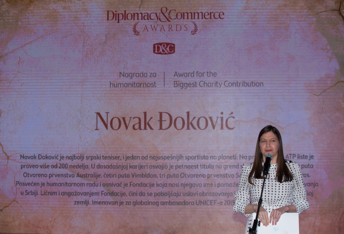 Novak Djoković i Fondacija Novaka Djokovića
