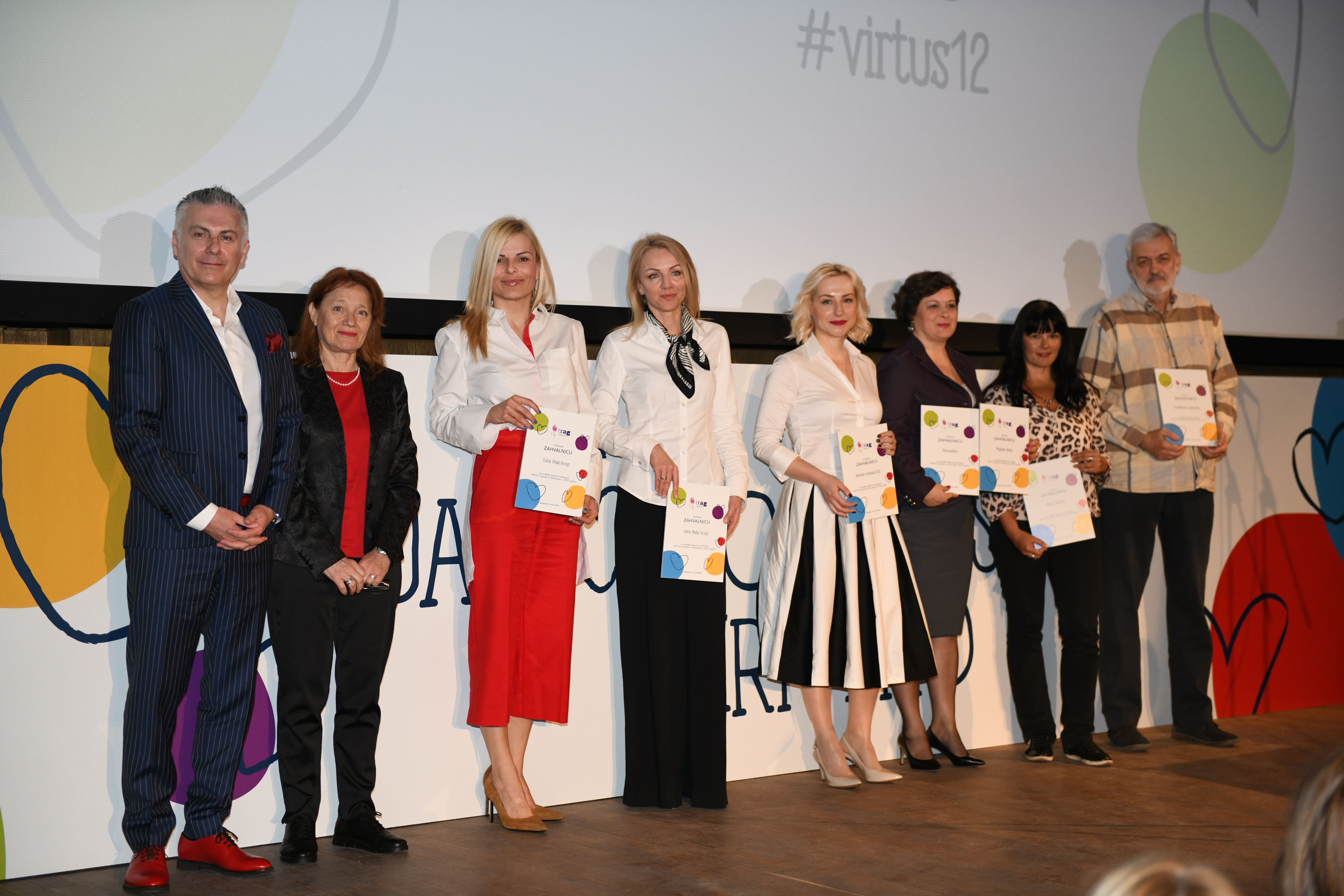 ODRŽANA DVANAESTA DODELA VIRTUS NAGRADA ZA FILANTROPIJU 4 Virtus medijski sponzori 1 min
