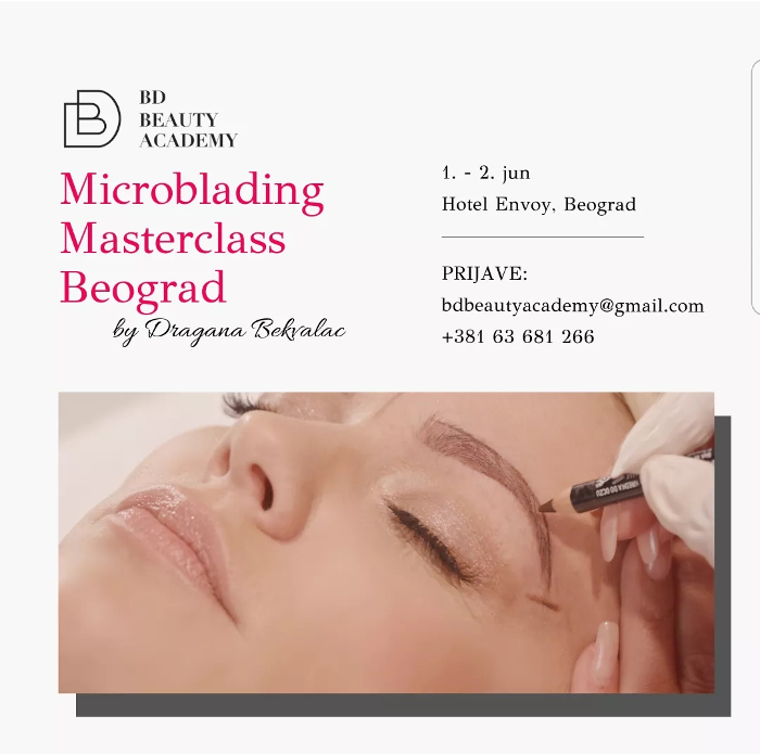 Basic Microblading Masterclass, 1. i 2. juna u hotelu "Envoy" u Beogradu 4 Screenshot 5
