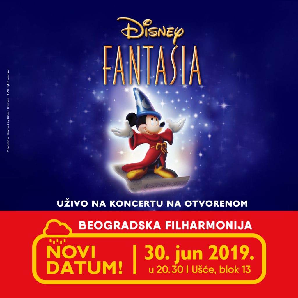 Odložen koncert na otvorenom Beogradske filharmonije – novi datum 30. jun! 1 Fantasia NOVI DATUM 1200x1200