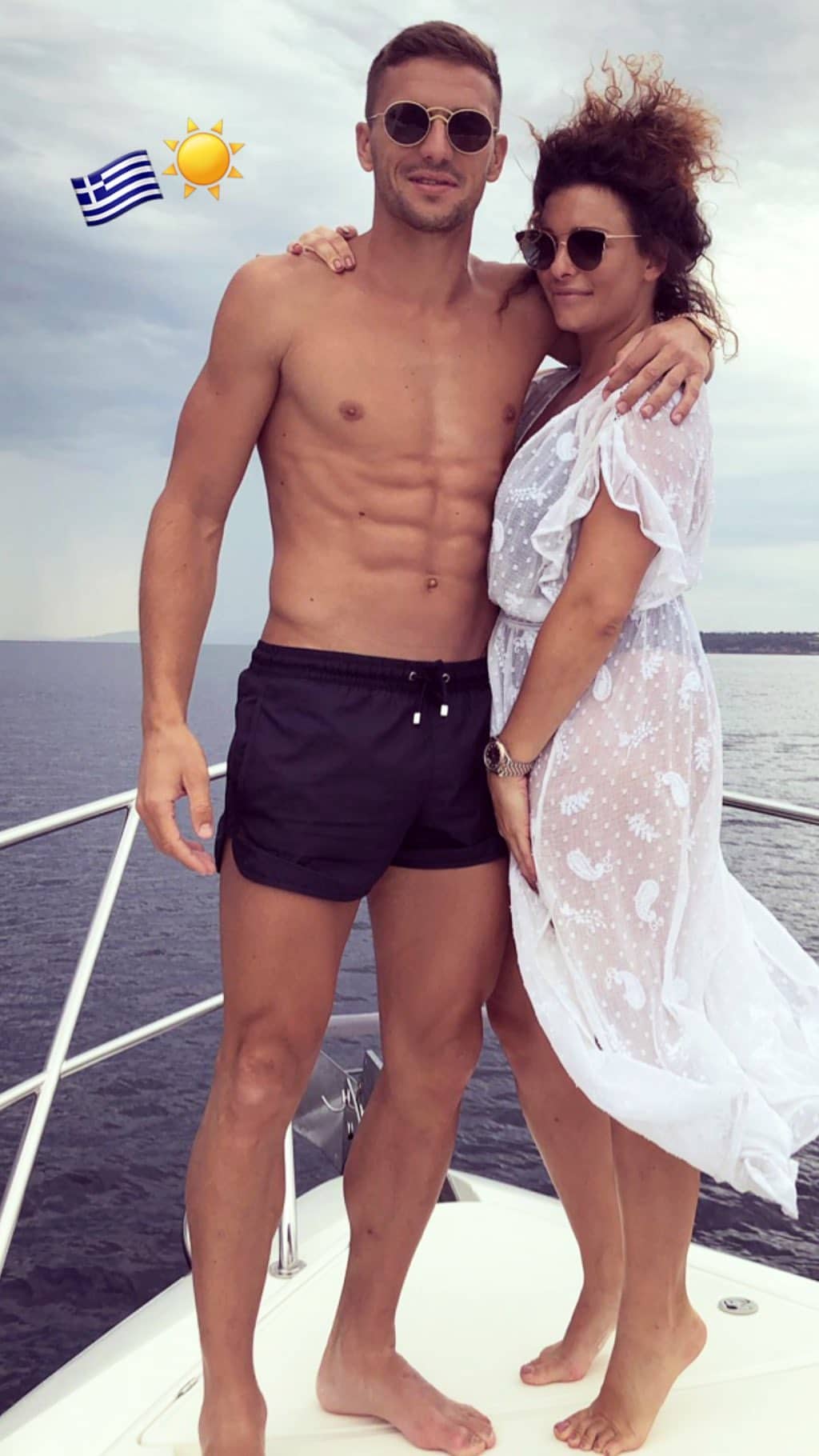 U DRUŠTVU LEPŠE POLOVINE: Dušan Tadić uživa u Grčkoj (FOTO) 1 Insta Tadic