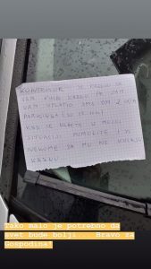 TAKO MALO JE POTREBNO DA SVET BUDE BOLJI: Nikolu Rokvića iznenadila poruka koju su mu ostavili na automobilu! (FOTO) 1 Nikola Rokvić