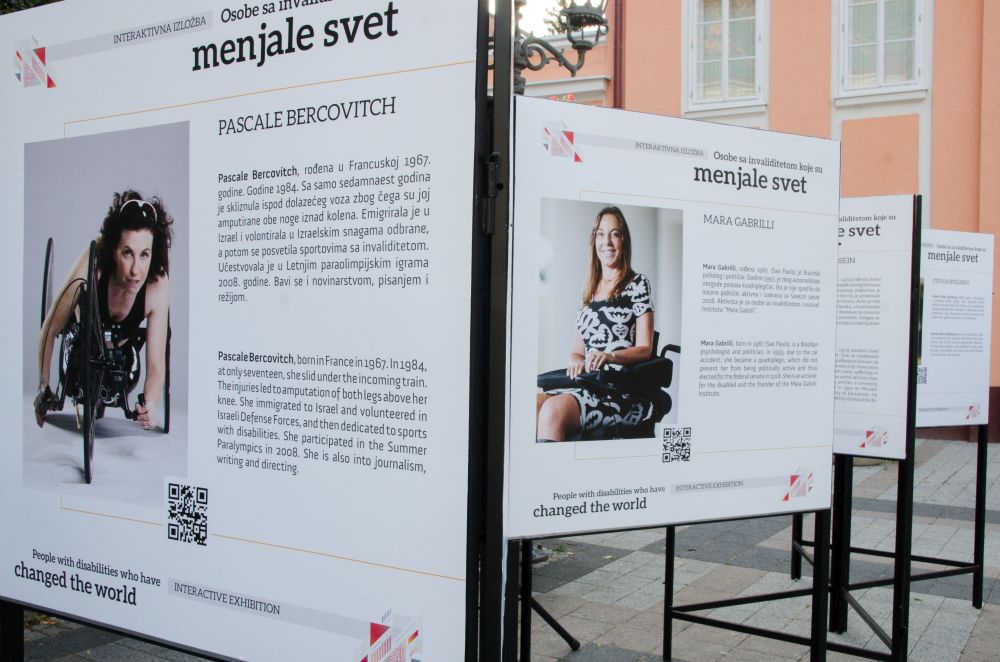 Otvorena izložba "Osobe sa invaliditetom koje su menjale svet" 24 DSC 5290