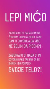 PRLJAVA IGRA: Dorotea Jovanović otkrila šta je Lepi Mića radio devojkama u Zadruzi 2 Dorotea Jovanović 2