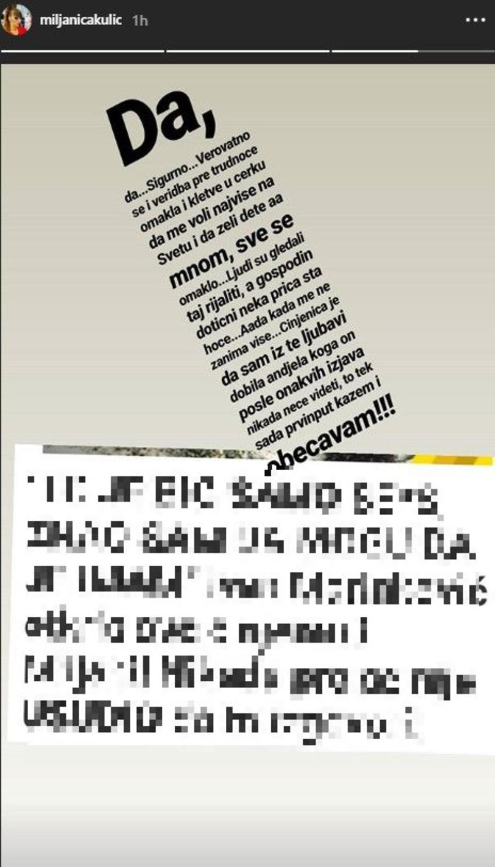 CRKNITE DUŠMANI: Ivan Marinković oglasio se posle Miljanine izjave da neće više viđati sina Željka 1 miljana