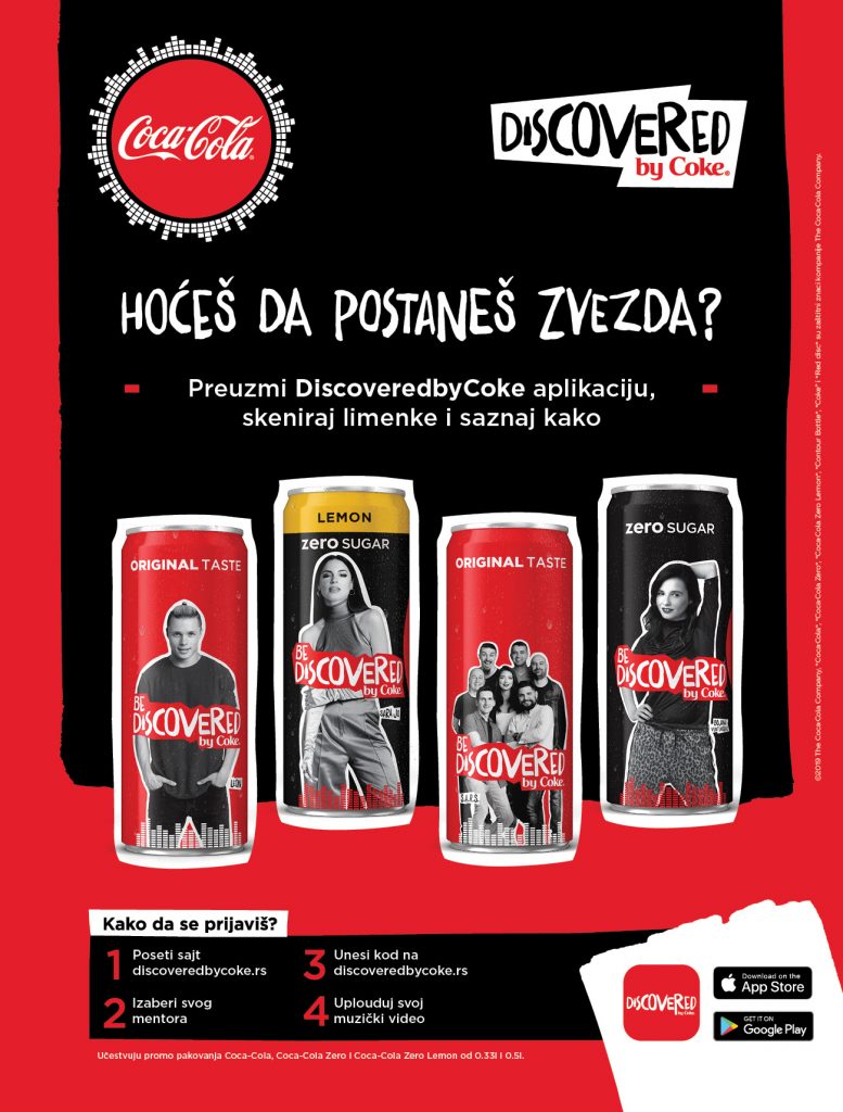 "Discovered by Coke" otkriva nove muzičke zvezde 1 CC Discovered KV