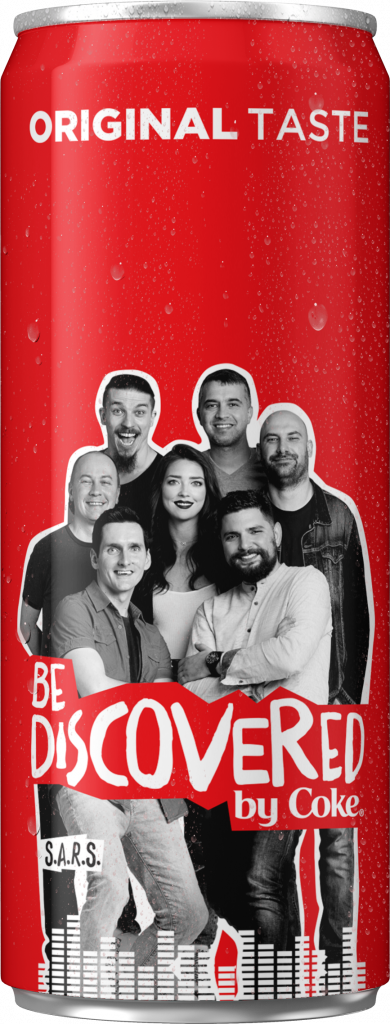 "Discovered by Coke" otkriva nove muzičke zvezde 3 SARS ORIGINAL drops