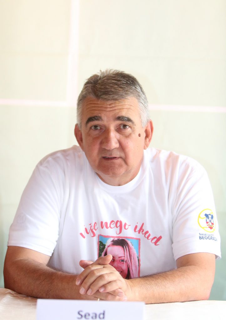 ANĐELI NIKADA NE ODLAZE: Četvrti teniski memorijal "Anastasija Beba Stajić" 2 Sead Dervišević