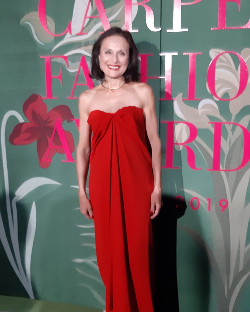 Vesna Mandić prisustvovala "Green carpet Fashion awards" Italia 2019 1 Vesna Mandic