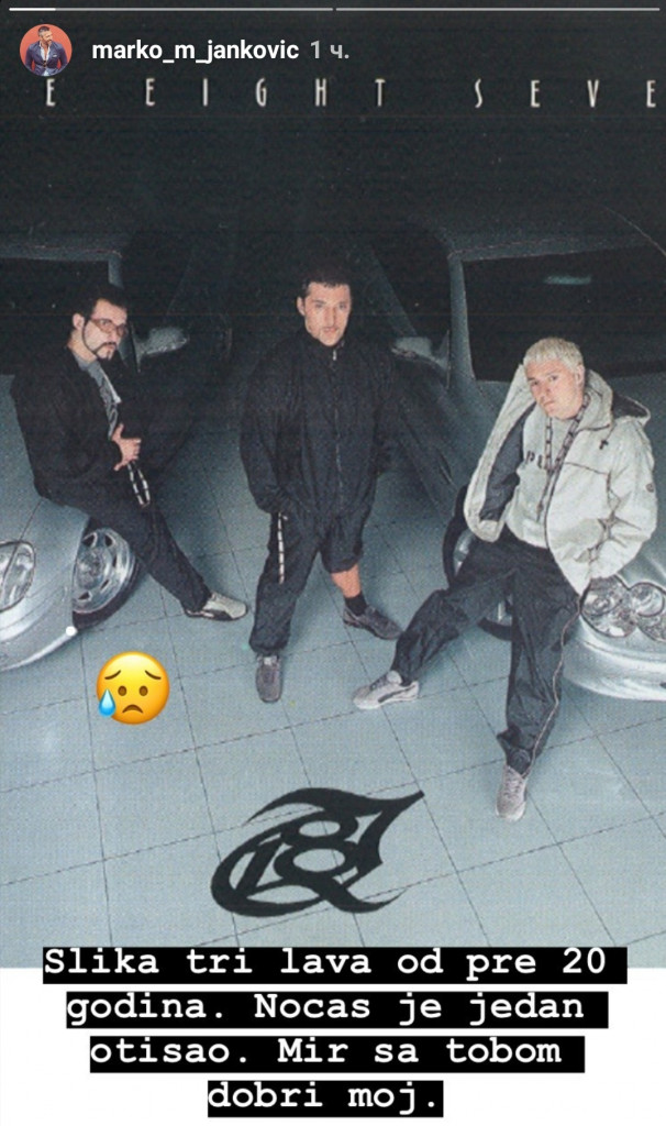 KAPETANE, MIRNO SPAVAJ: Bivši članovi grupe "187" oprostili se od Baneta Kovačevića 1 187
