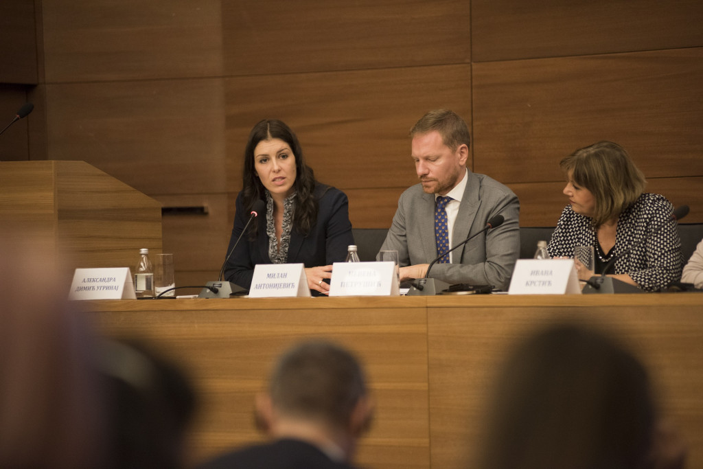 Aleksandra Dimić Ugrinaj GIZ i MIlan Antonijevic Yukom