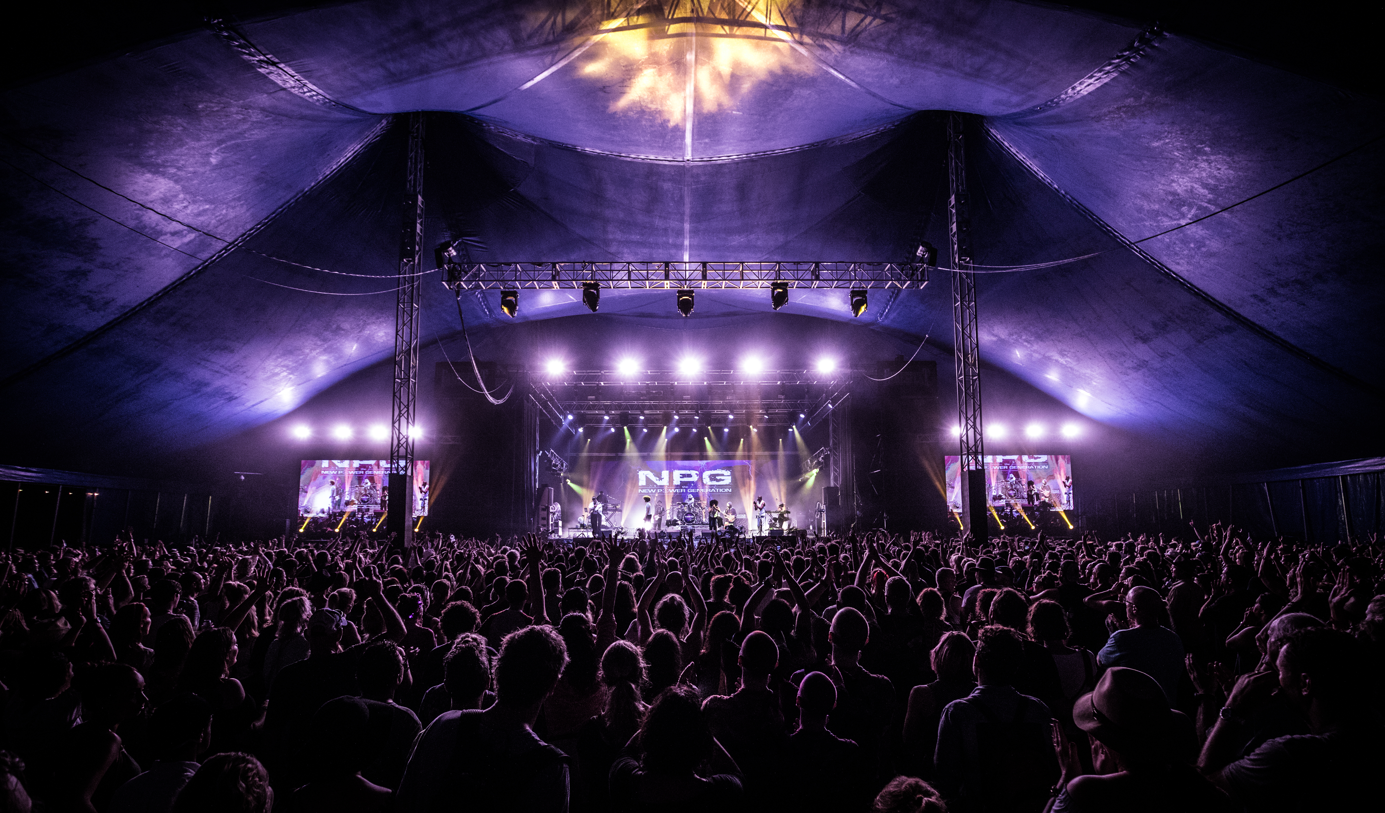 Copy of Purple Stage Shot of NPG by Peter Lodder