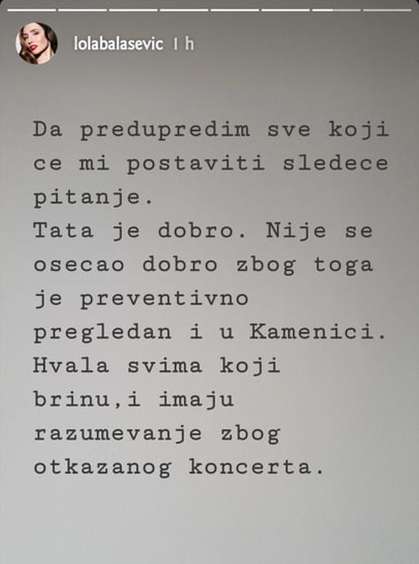 NAKON BEBE I ALEKSE OGLASILA SE JOVANA BALAŠEVIĆ: Tata se oseća dobro! 1 lola